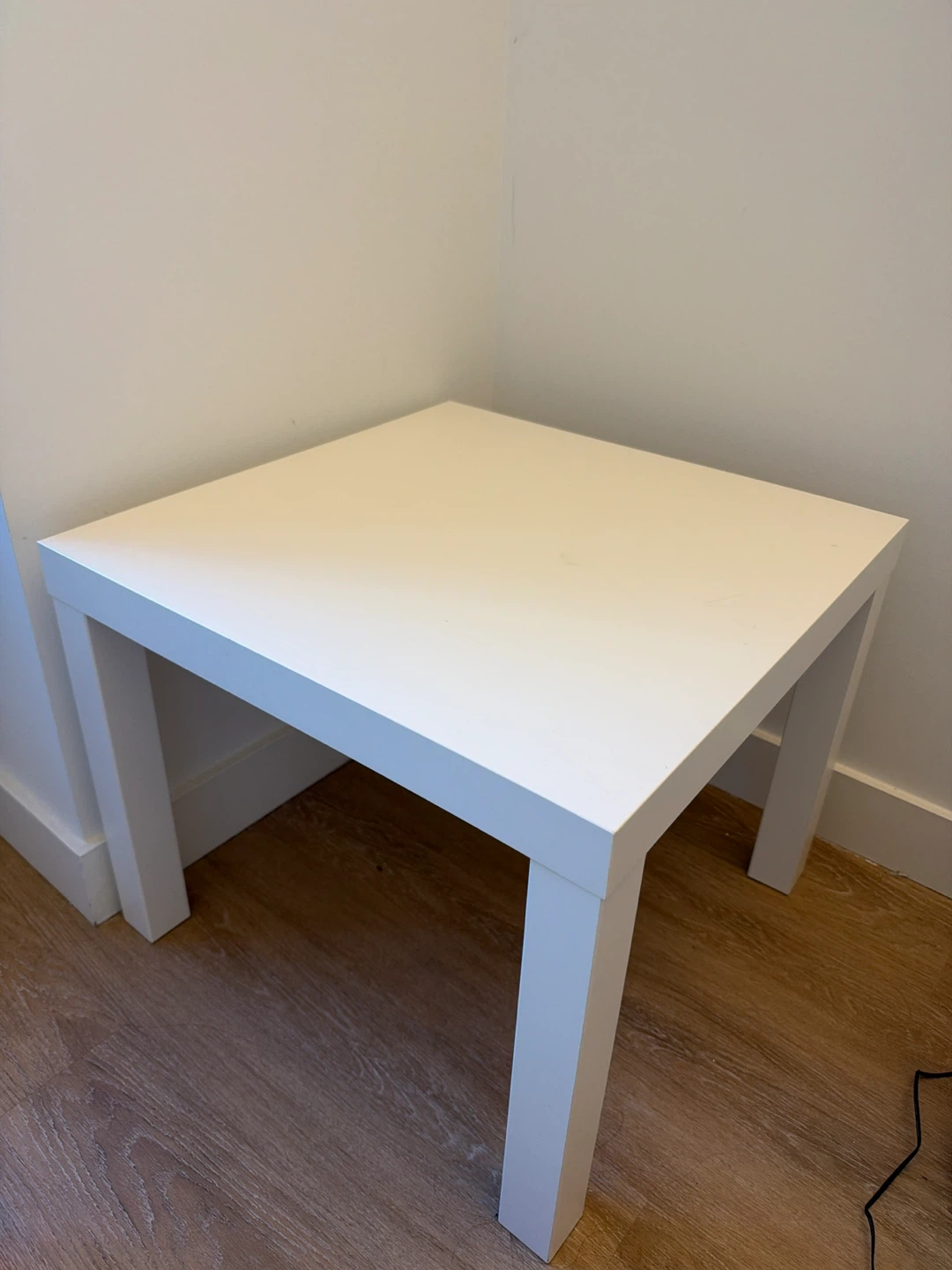 IKEA Lack Side Table & Medium Table White
