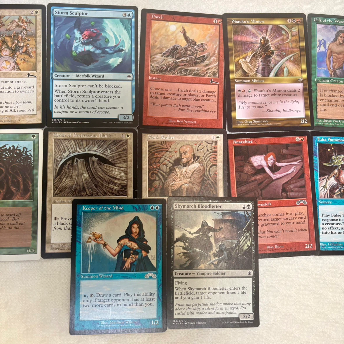 Collection of Vintage Magic The Gathering Cards 20 Card Lot - photo 3