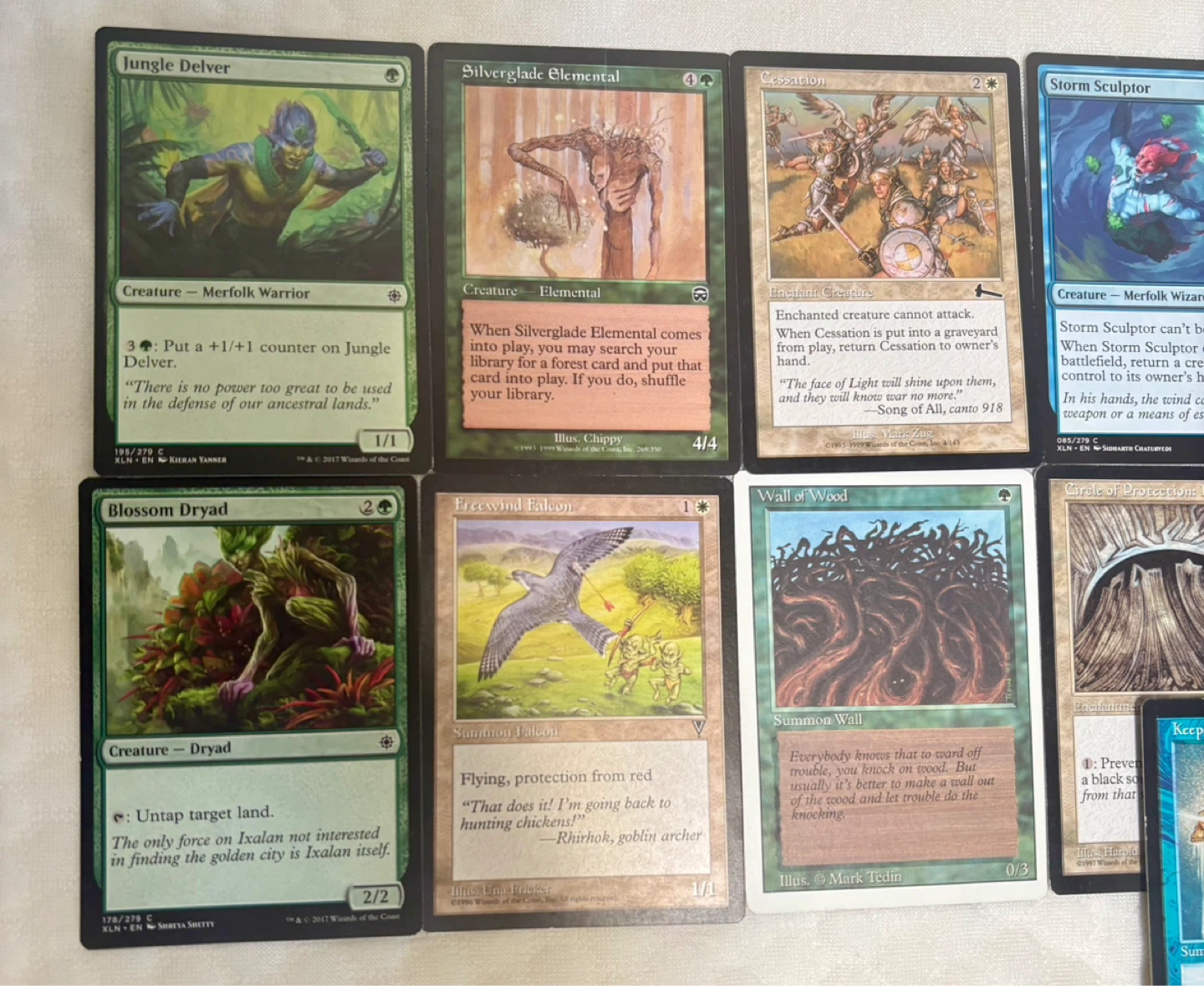 Collection of Vintage Magic The Gathering Cards 20 Card Lot - photo 2