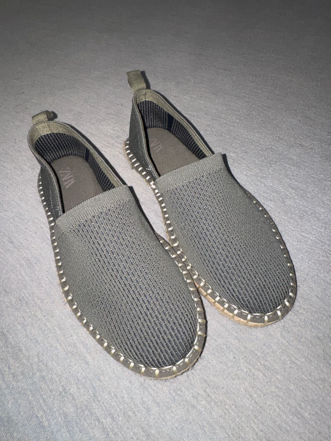 Zara Olive Green Espadrilles Size 39 - photo 2