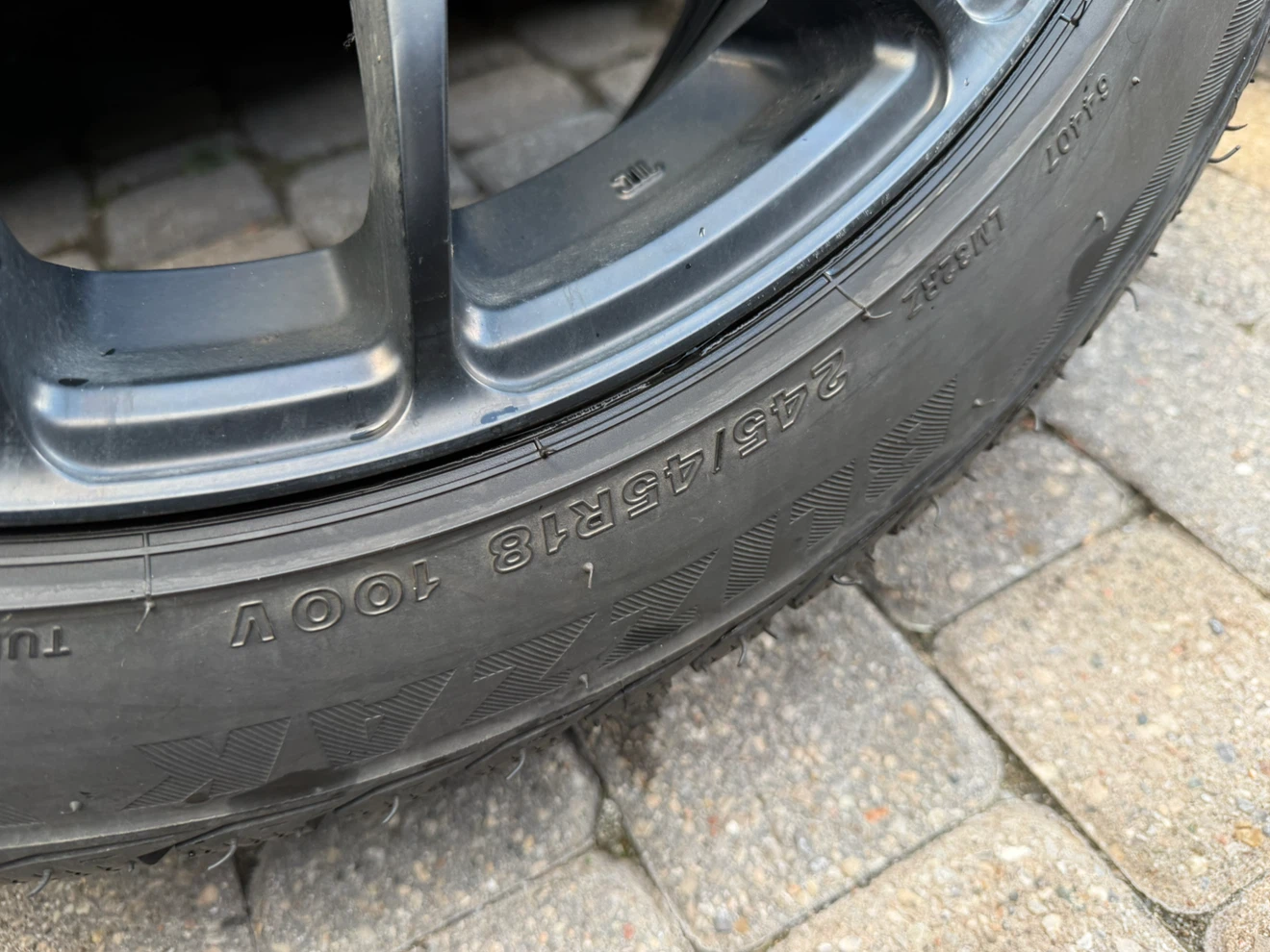 Winter tire set + Rim - photo 5