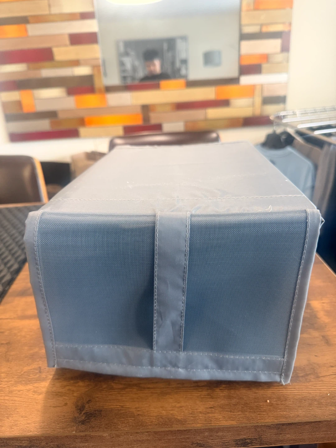 Grey Fabric Storage Bin $40 Cad for 12pcs
