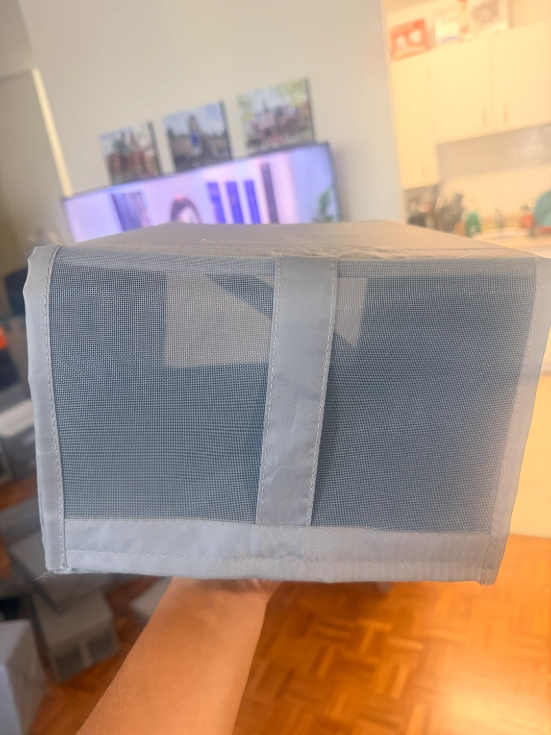 Grey Fabric Storage Bin $40 Cad for 12pcs - photo 5