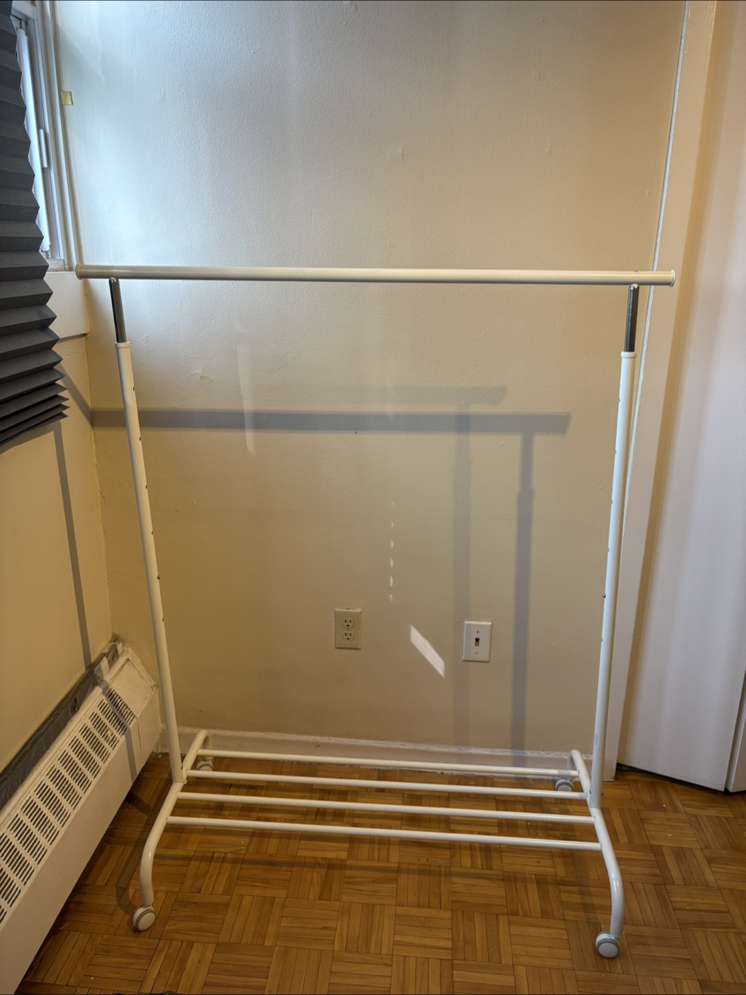 IKEA RIGGA Clothes Rack White
