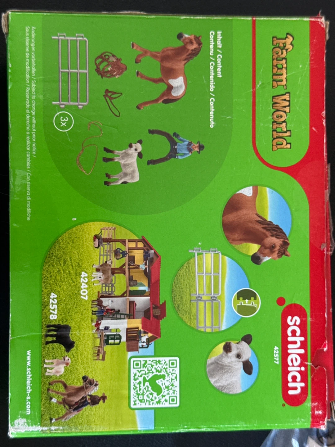 Schleich Farm World 42577 Western Riding Set - photo 3