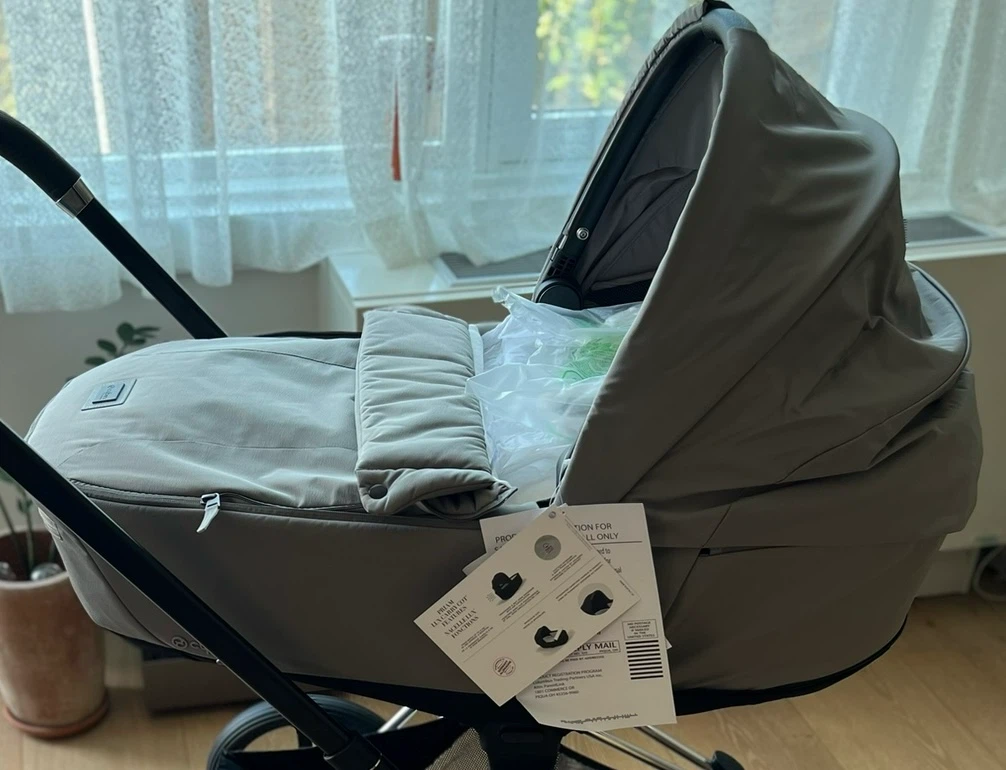 **Cybex Priam 4 / ePriam 2 Lux Carry Cot – Mirage Grey** - photo 3