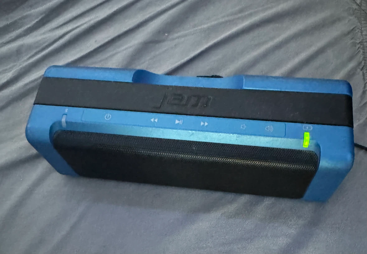 HMDX Bluetooth Speaker HX-P730BL-CA – Blue – Includes Charger