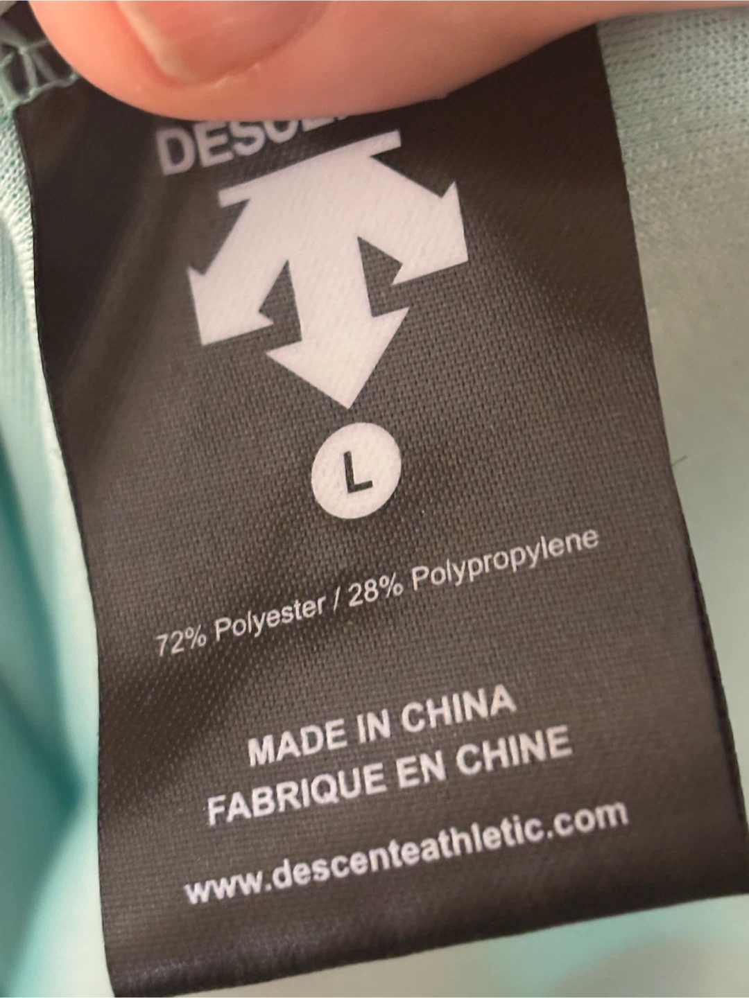 DESCENTE AQUA ZIP UP CYCLING JERSEY WIRH BLACK & WHITE PANELS - photo 5
