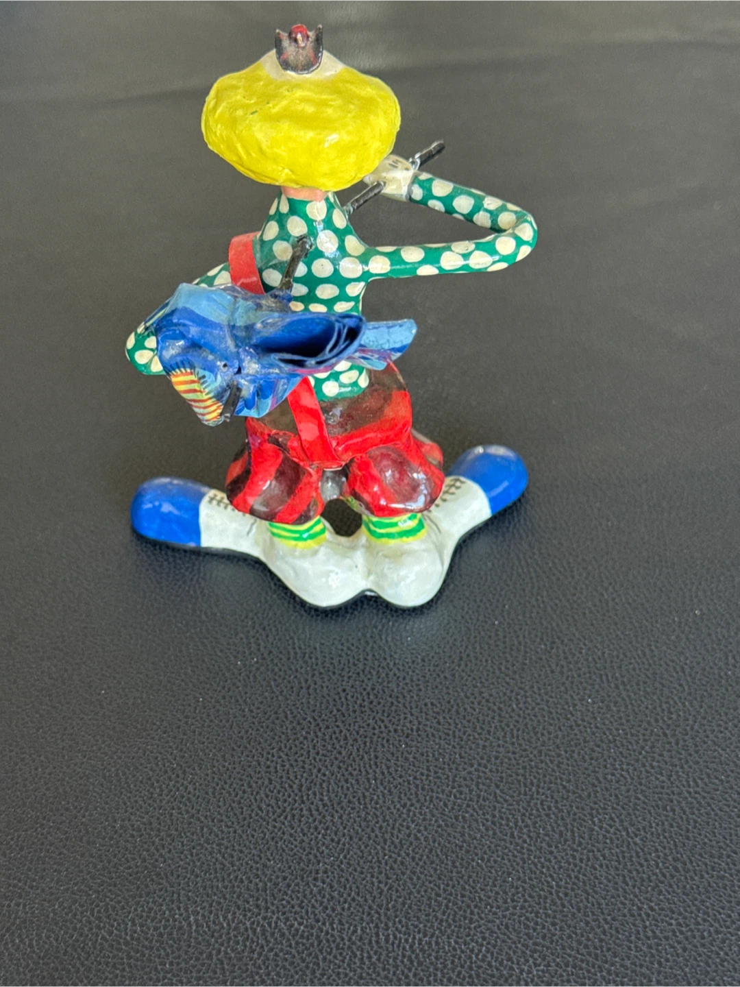 Vintage Hand-Painted Clown Figurine - photo 2