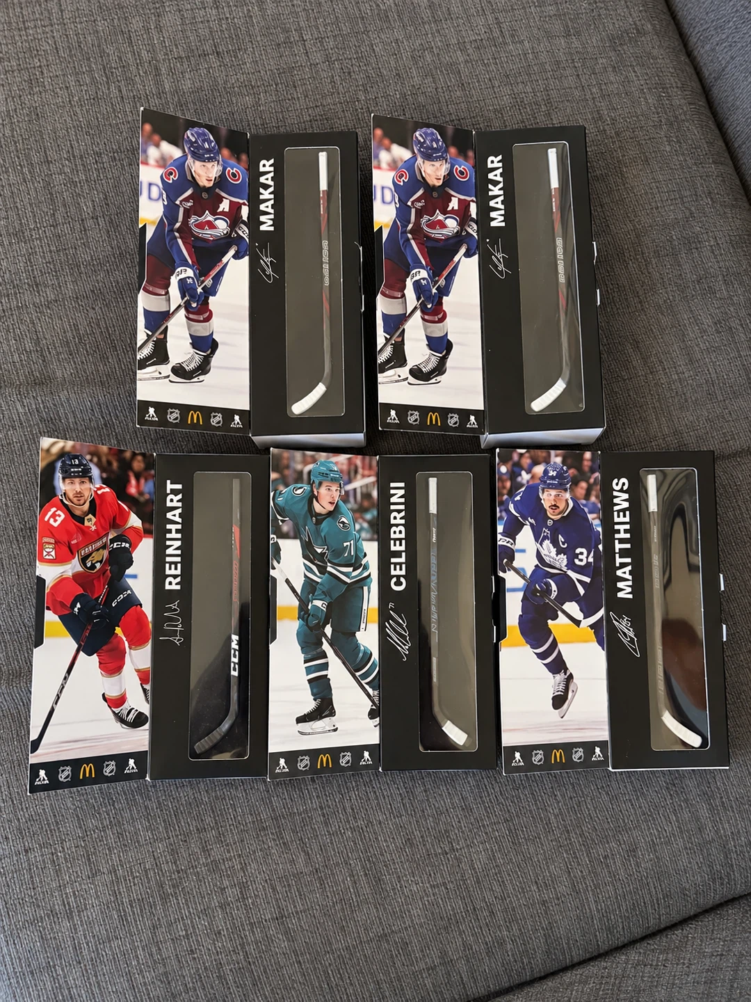 McDonald’s NHL Mini Sticks – $40 for All or Trade
