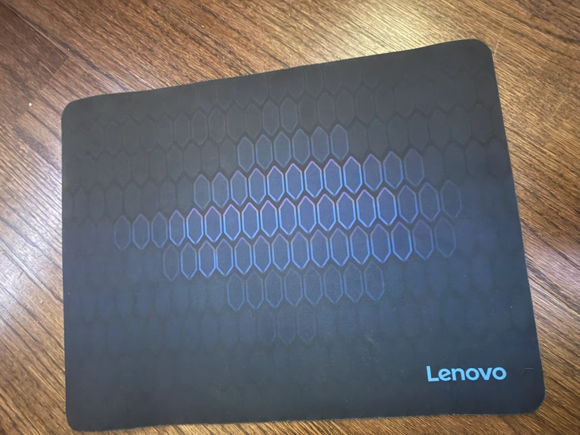 Lenovo mousepad 14” × 10.5”