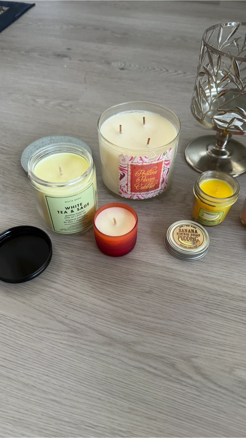 All new bath & body works candle bundle - photo 2