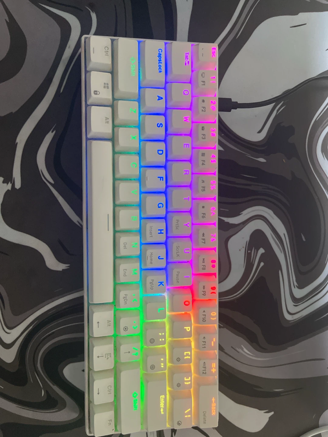 RK Royal Kludge White Mechanical Keyboard - photo 3