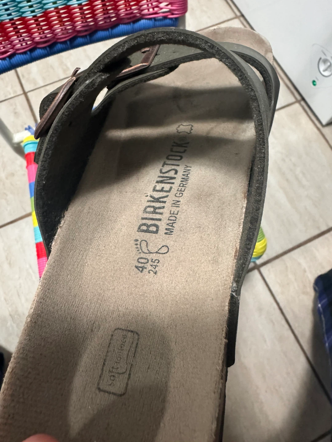 Birkenstock Arizona Sandals Olive Size 40 - photo 5