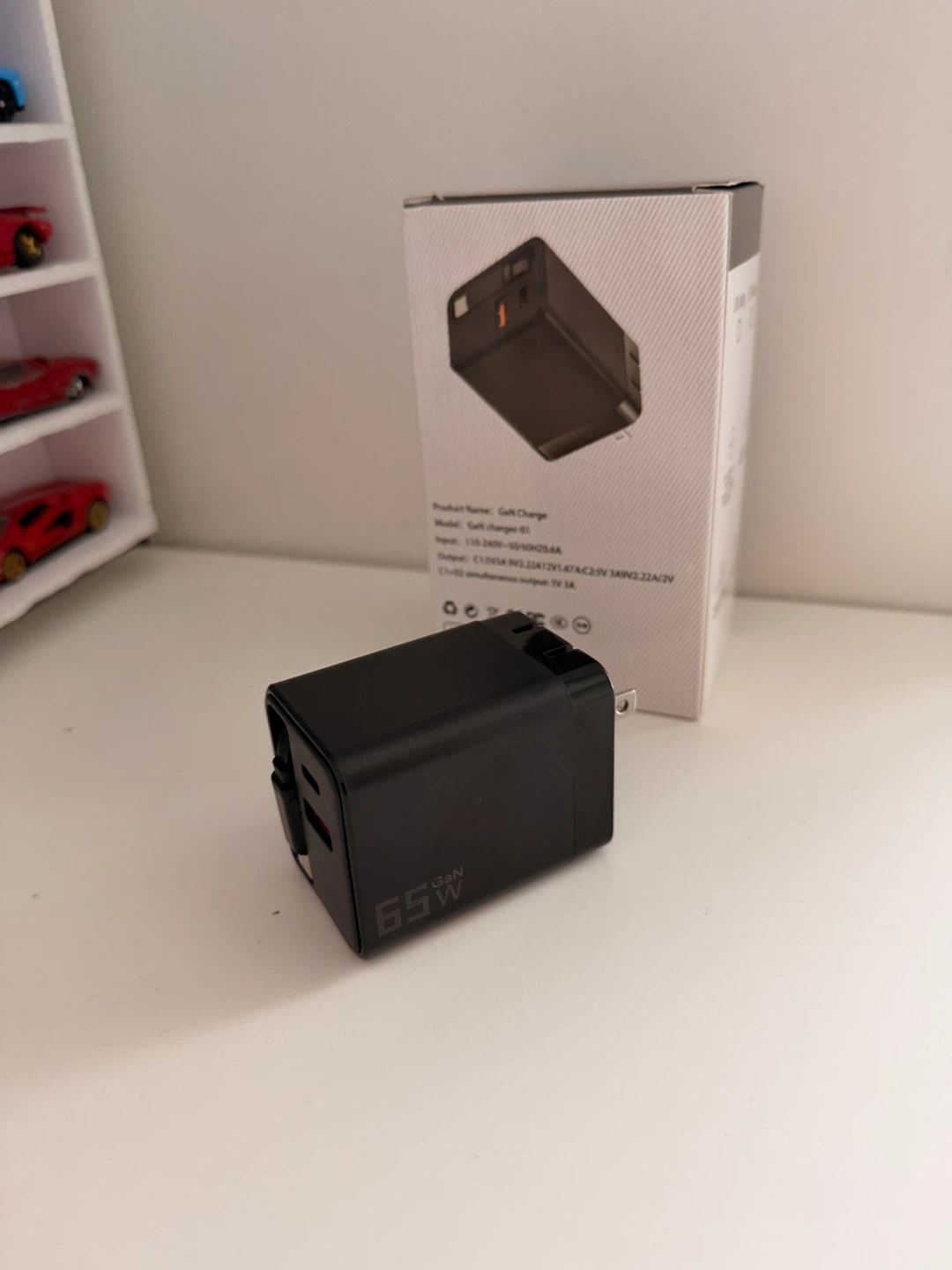 65W GaN Charger with Type-C cable - photo 4