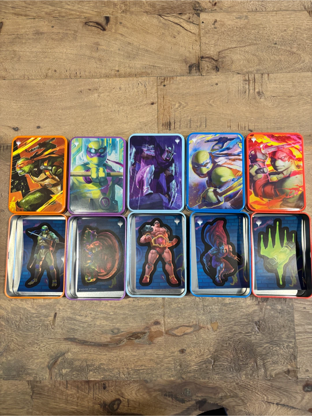 Magic: The Gathering TMNT Secret Lair Tins