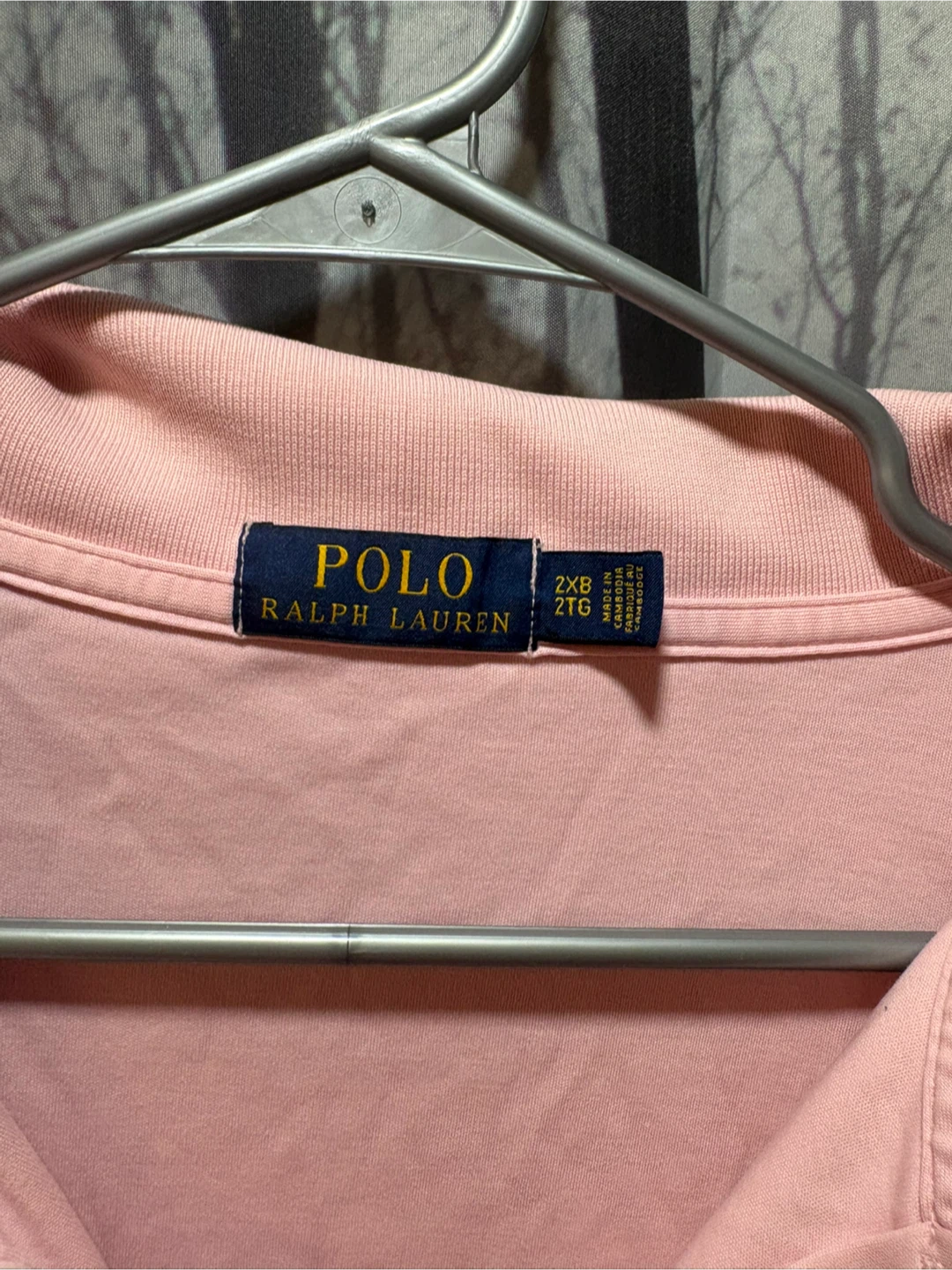 Polo Ralph Lauren Pink Polo Shirt 2XB