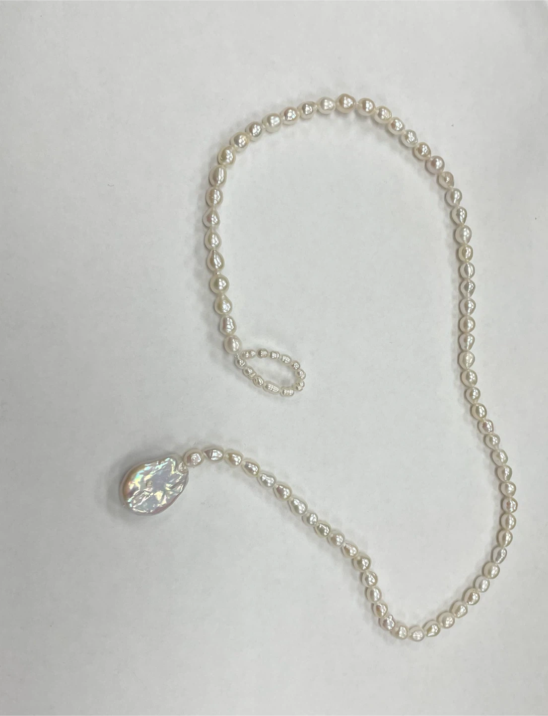 Freshwater Pearl Necklace and Earring Set - photo 5