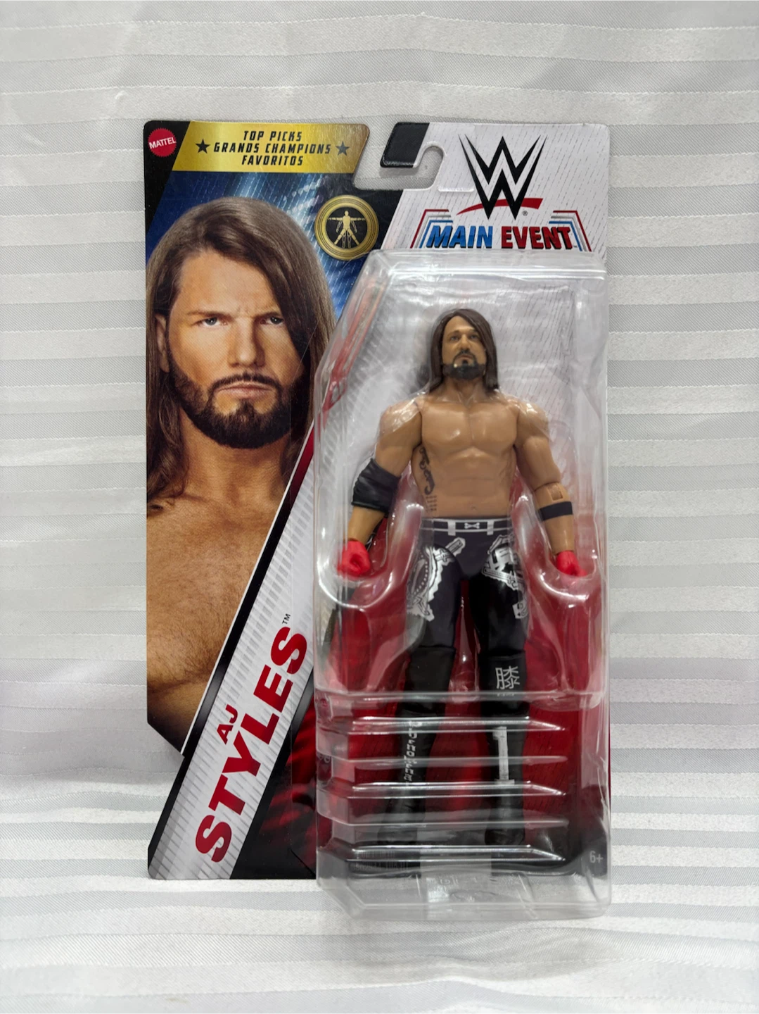 Mattel WWE AJ Styles Top Picks Action Figure