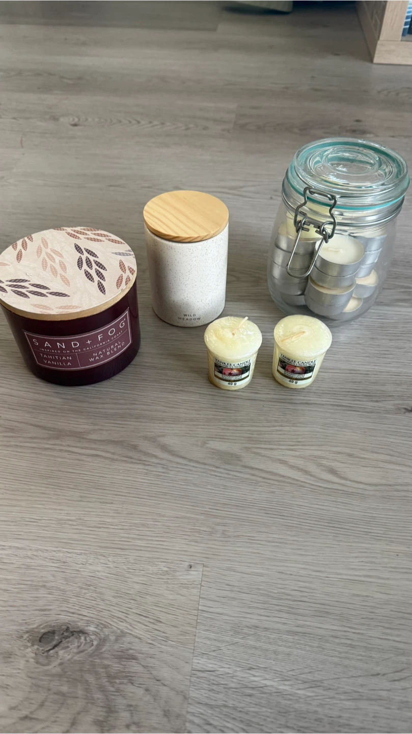 Bundle of all new candles