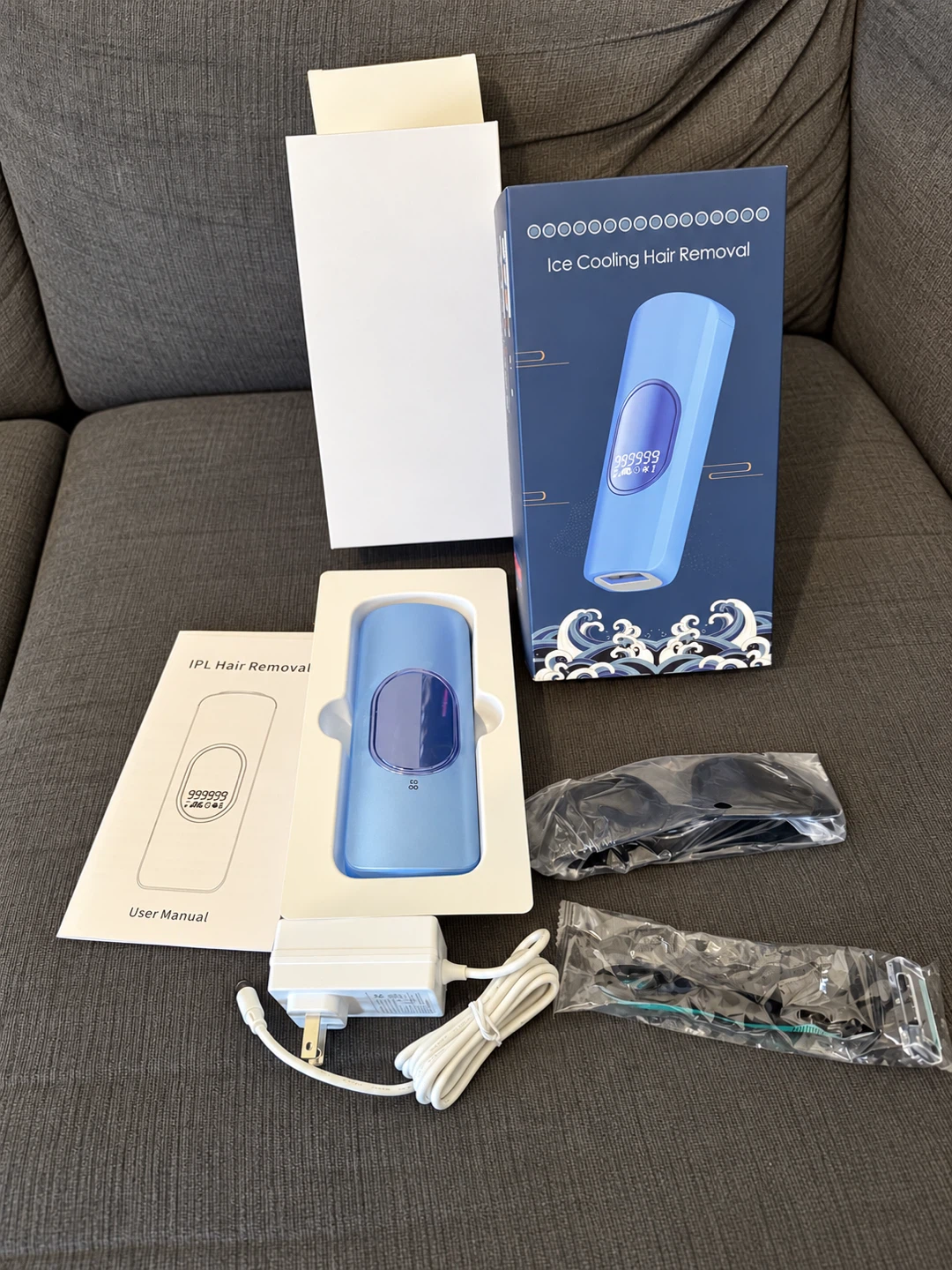 Ice Cooling IPL Hair Removal Device