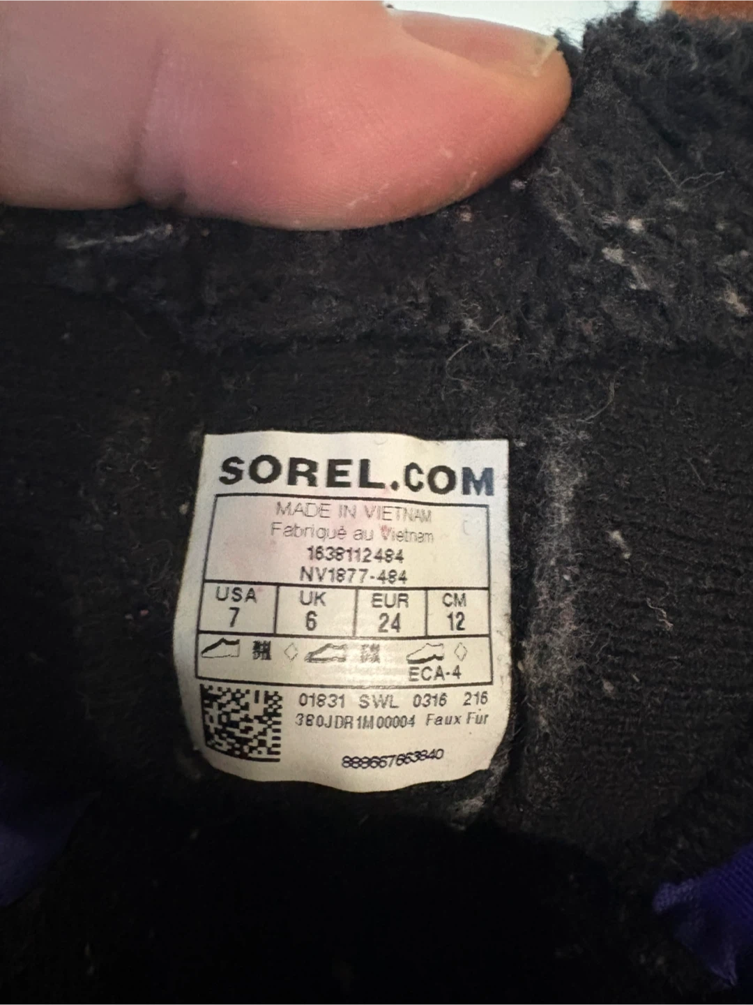 Sorel Winter Boots Size 7 girls - photo 3