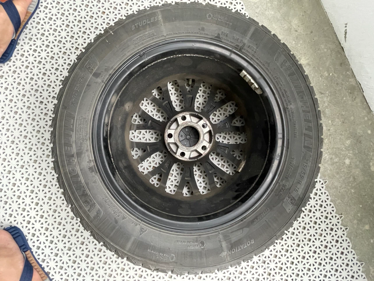 Michelin X-ICE Winter Tires set with rim 215/55R16 – Honda Civic - photo 4