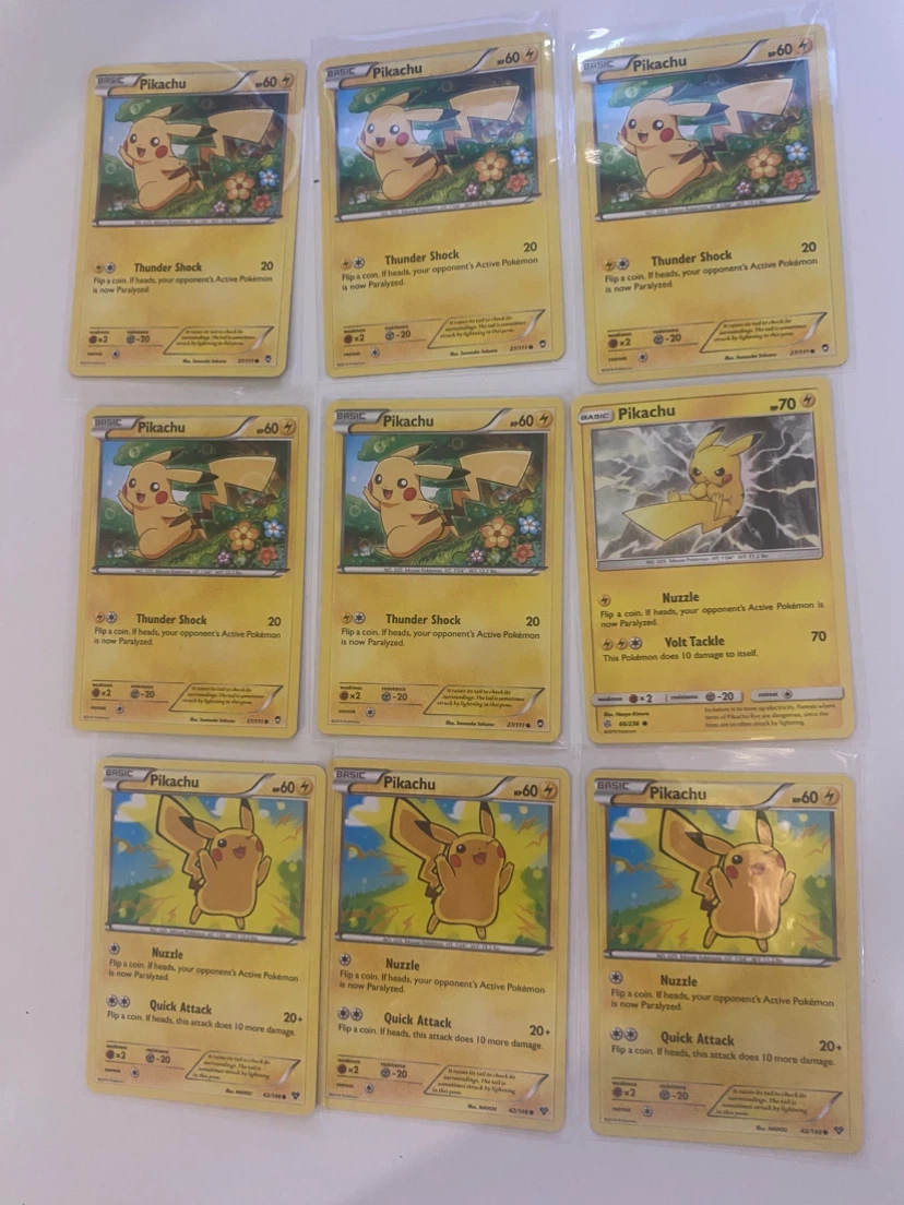 Pokémon Pikachu Cards Bundle - photo 5