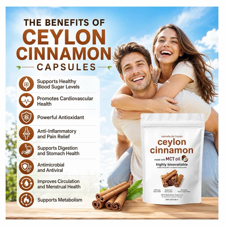 Metabolae Ceylon Cinnamon Softgels - photo 5