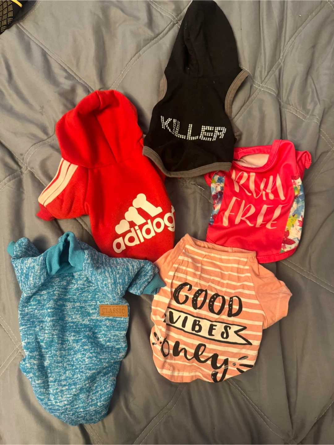 Lot of 5 Pet Clothes