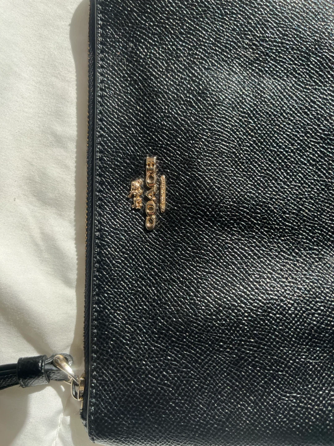 Black Coach Wristlet - photo 2