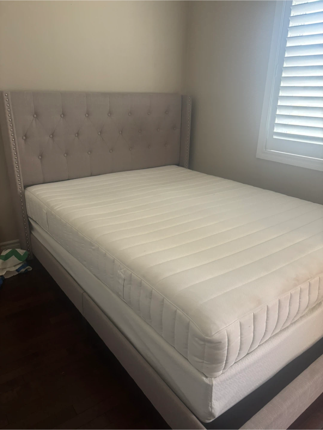 Bed Frame and IKEA Firm Mattress - photo 2