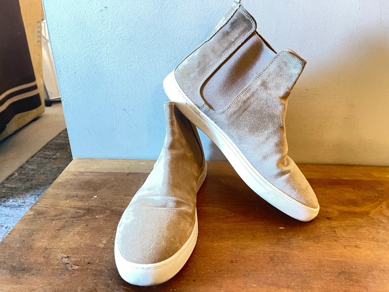 Tan Chelsea Style Ankle Boots Size 43