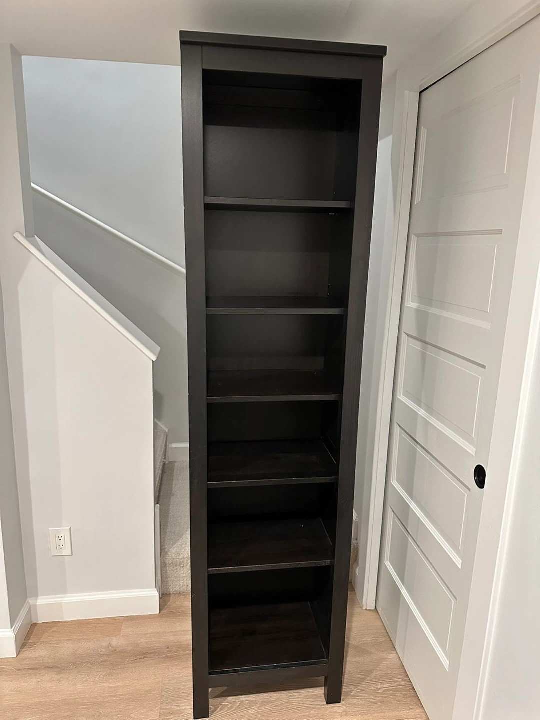 IKEA HEMNES bookcase in black brown