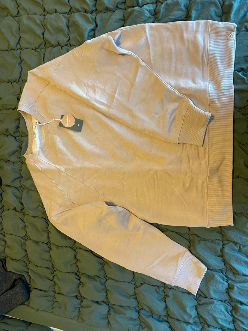 Tentree W Bluffs Crew Sweatshirt - Birchwood - Size M