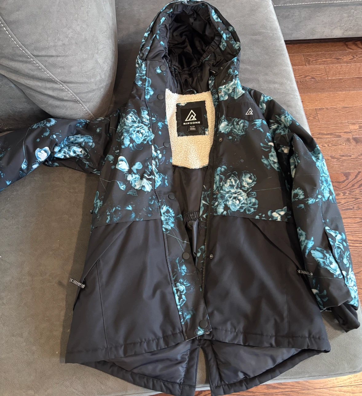 Ripzone Floral Winter Jacket and Pants Set