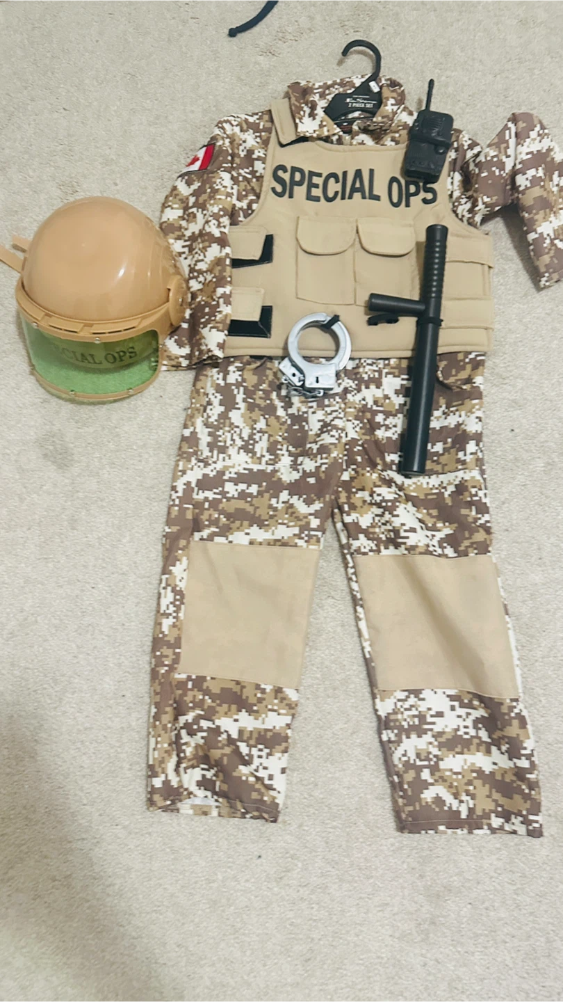 Ben Sherman Authentic Kids Special Ops Costume 4T