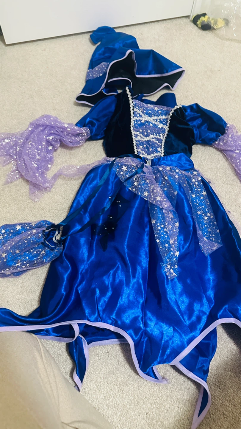 Blue and Purple Star Wizard Costume - photo 2