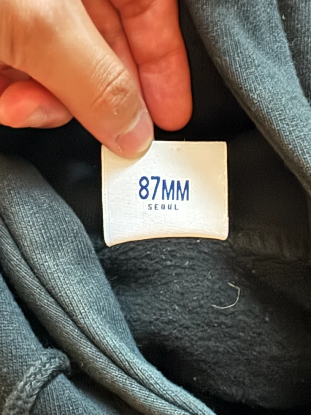 Mmlg 1987 Black Hoodie (Korean Brand) - M - photo 4