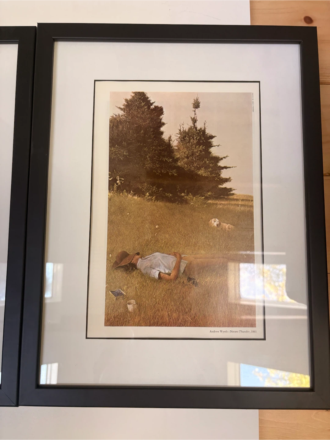 Set of 3 Andrew Wyeth Framed Art Prints - photo 2