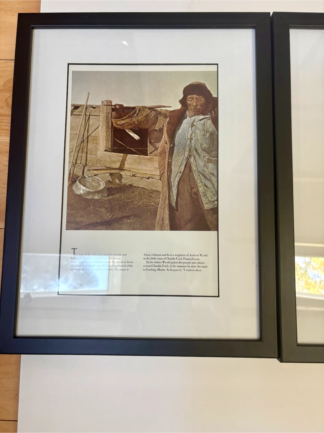 Set of 3 Andrew Wyeth Framed Art Prints - photo 3