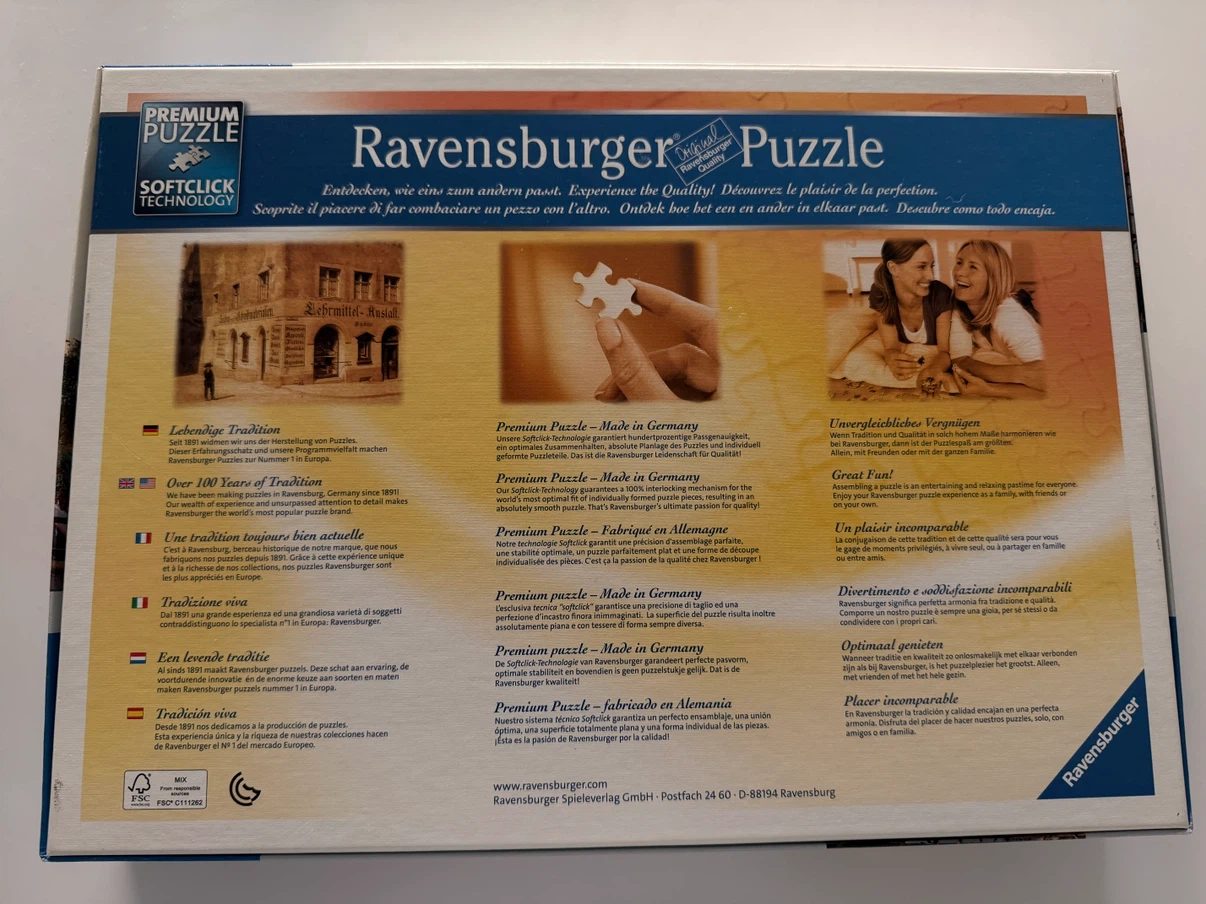 Ravensburger 1000-Piece Bicycles in Amsterdam Puzzle - photo 3