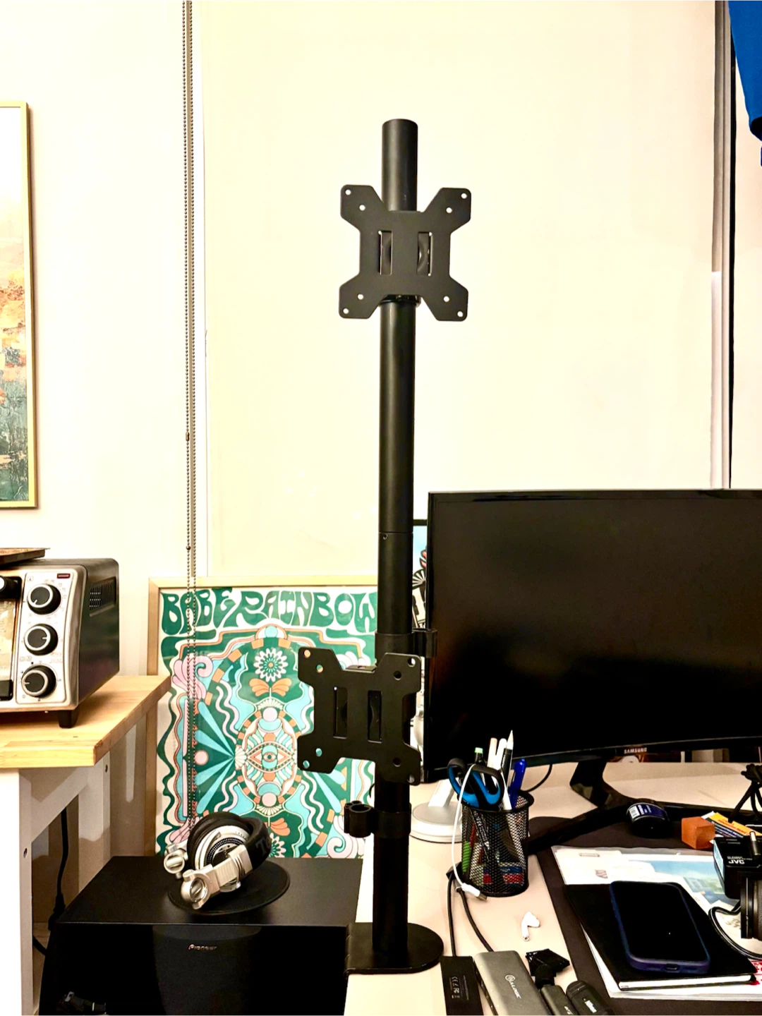Dual Monitor Desk Mount Stand 31H - photo 3