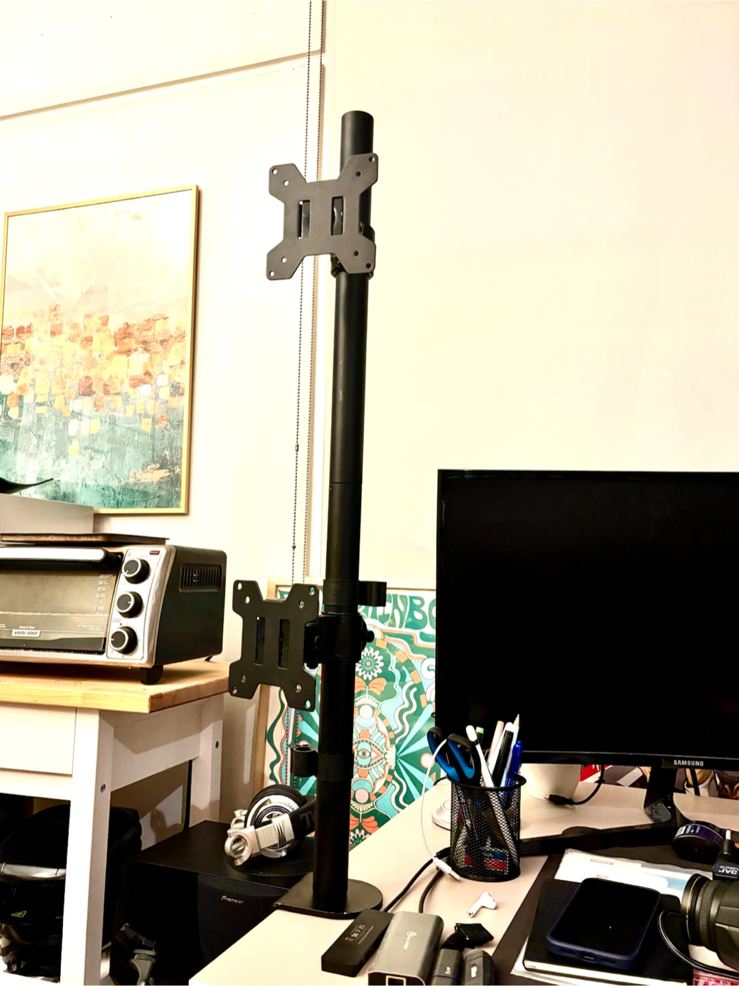 Dual Monitor Desk Mount Stand 31H - photo 5