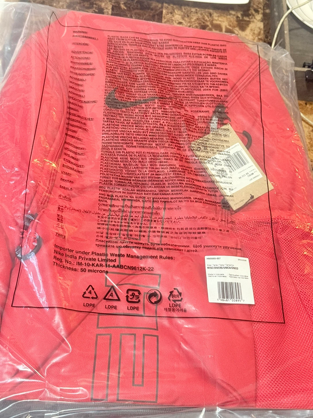Nike Backpack - Red - photo 4