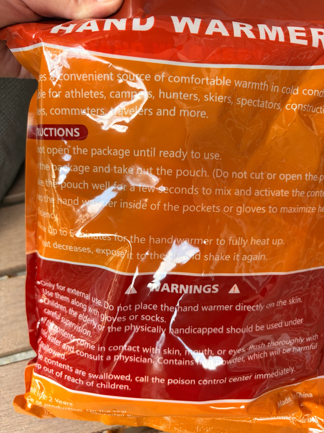 Crislex Air Activated Hand Warmers - photo 3