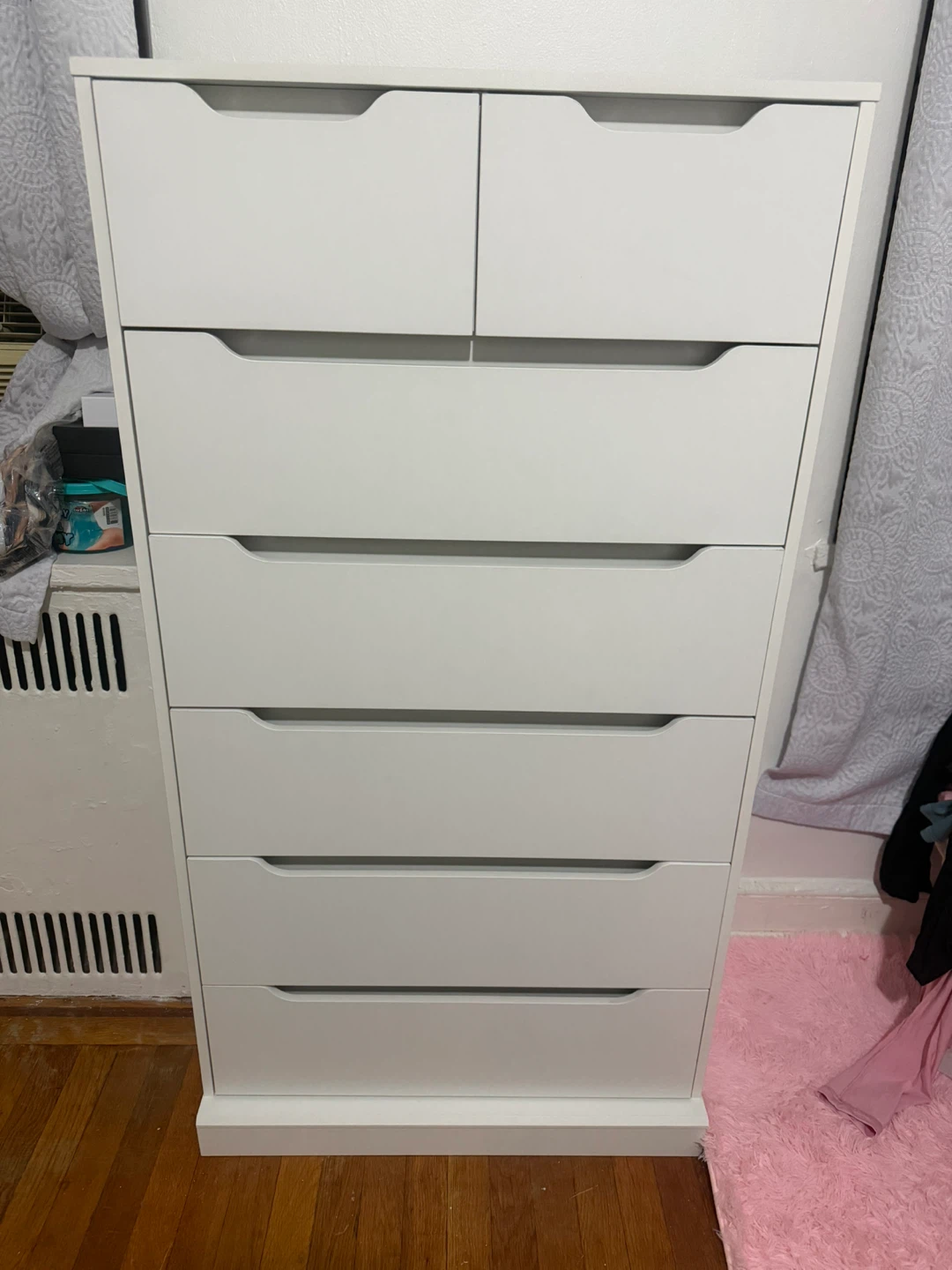 White Wayfair 7-Drawer Dresser