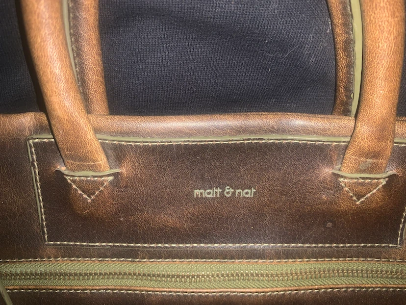 Matt & Nat Brown Leather-Style Satchel - photo 4