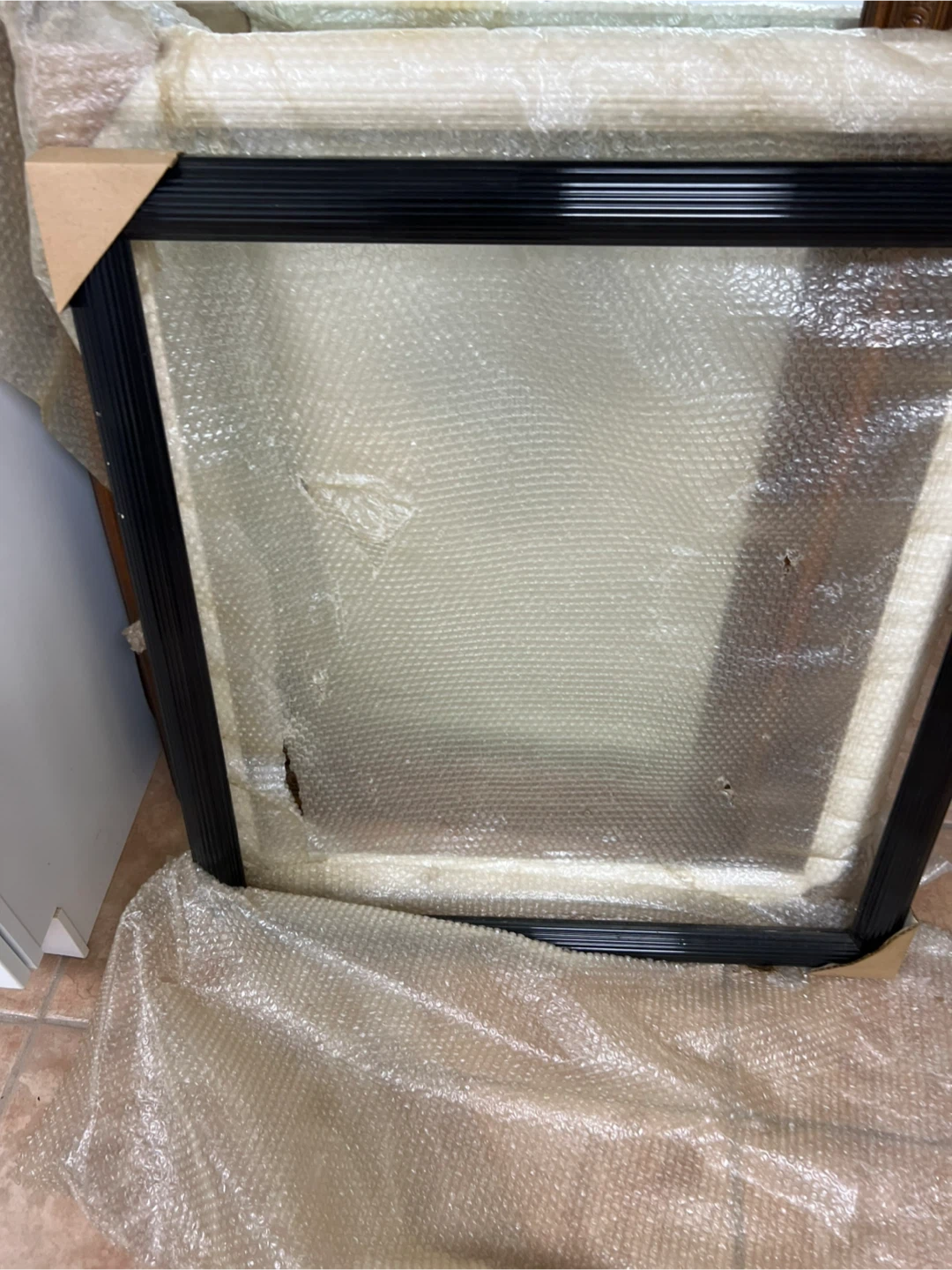 Large Black picture or mirror frame