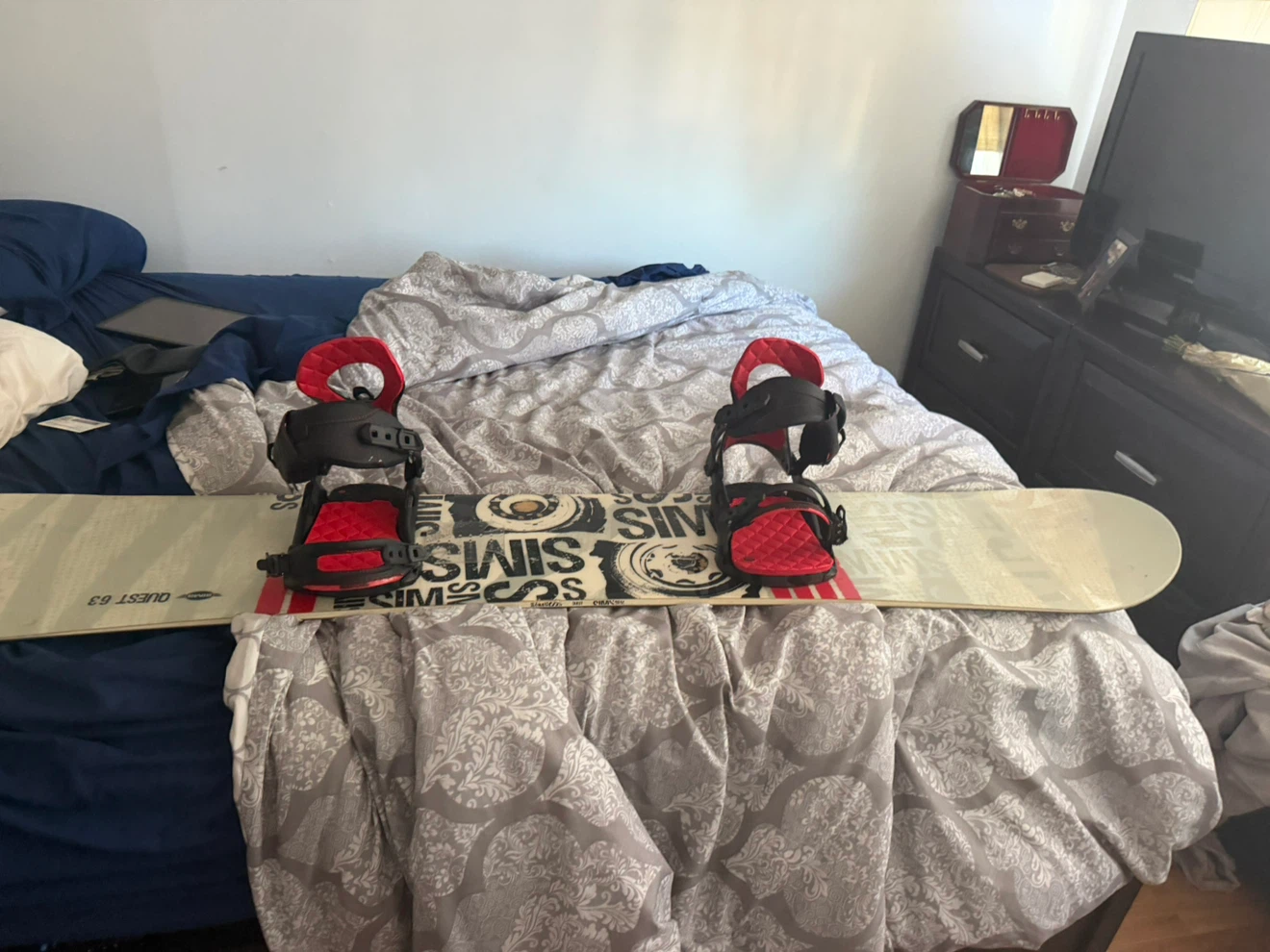 Sims Quest 63 Snowboard with Bindings